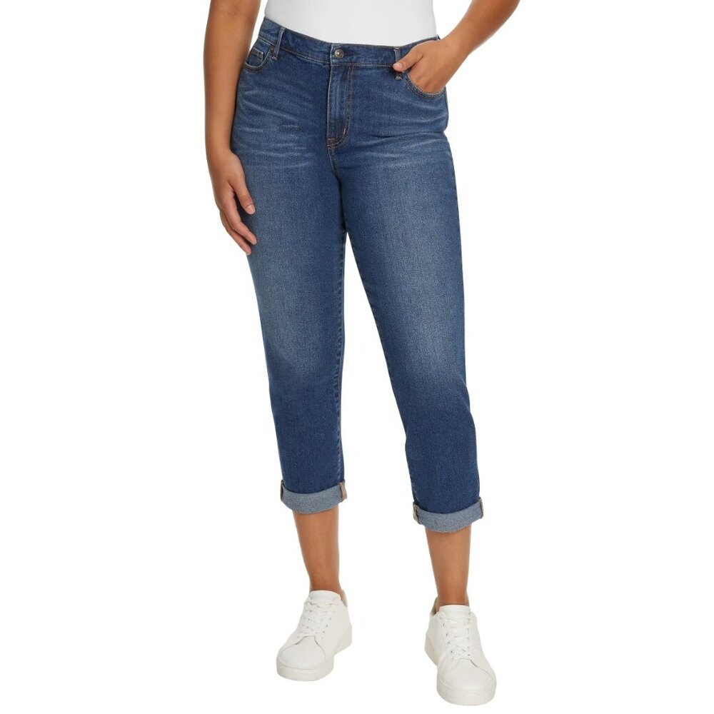 Gloria Vanderbilt Ladies' Wear Cuffed or Uncuffed Comfort Boyfriend Jean